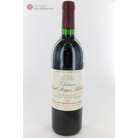 Château Haut Bages Libéral 1992 Château Haut Bages Libéral 1992