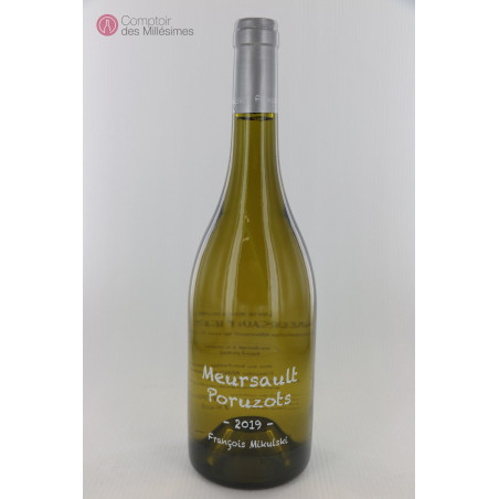 Meursault 1er cru Poruzots 2019 - François Mikulski