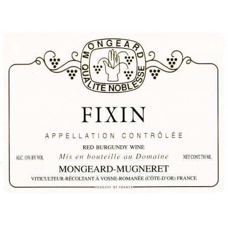 Fixin - Mongeard-Mugneret