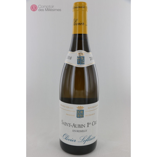 St Aubin 1er Cru En Remilly 2018 - Olivier Leflaive St Aubin 1er Cru En Remilly 2018 - Olivier Leflaive