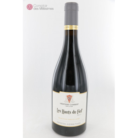 Crozes-Hermitage Rouge Les Hauts du Fief 2017- Cave de Tain