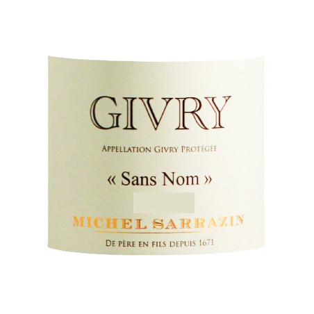 Givry Blanc Sans nom - Michel Sarrazin et Fils
