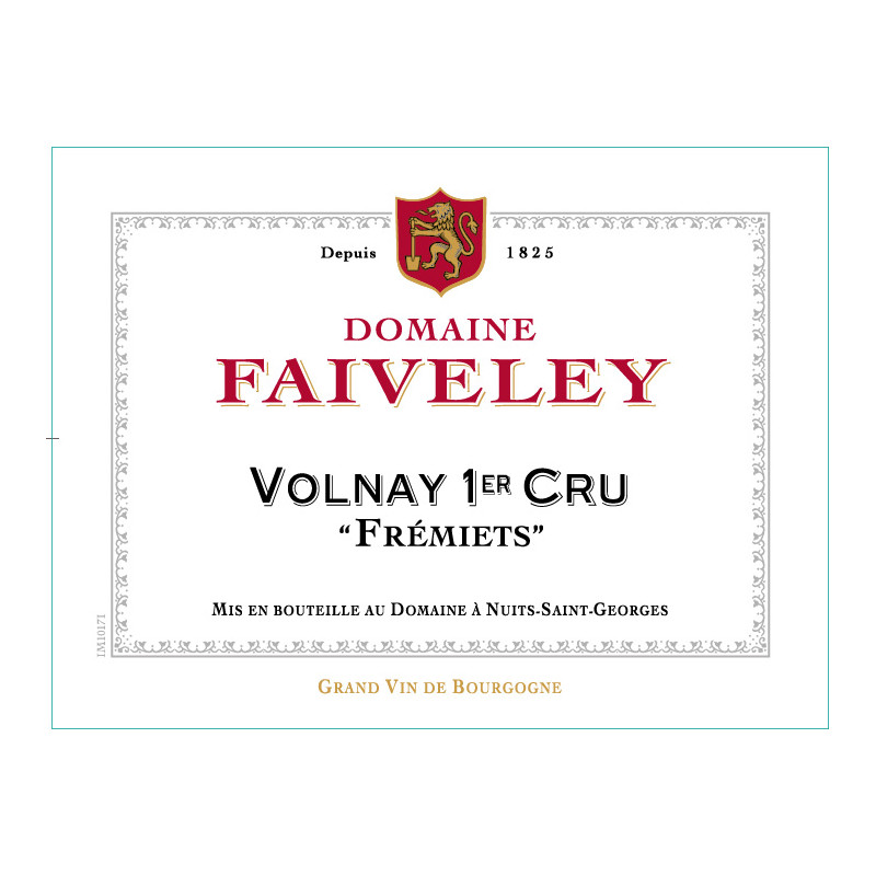 Volnay 1er Cru Frémiets 2019 - Faiveley en stock