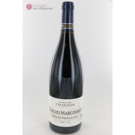 Beaune 1er cru Clos des Marconnets 2016 - Chanson Beaune 1er cru Clos des Marconnets 2016 - Chanson