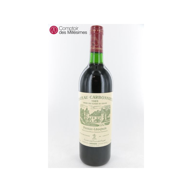 Château Carbonnieux 1989 Cru Classé de Graves de Pessac-Léognan Prix