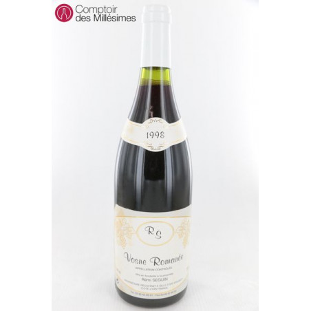 Vosne Romanée 1998 - Rémi Seguin