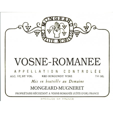Vosne Romanée  - Mongeard Mugneret