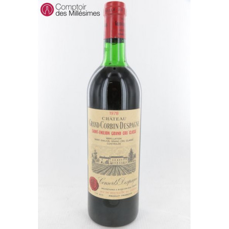 Château Grand Corbin Despagne 1978