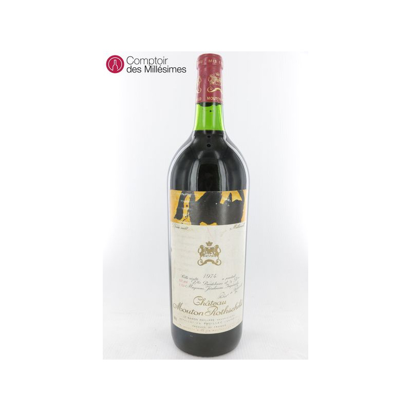 1974 Château Mouton Rothschild ワイン Purchase Wine Chateau Mouton Rothschild 1974, Pauillac