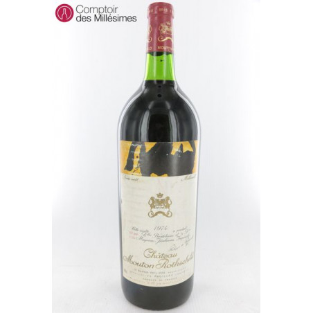 Château Mouton Rothschild 1974 en Magnum