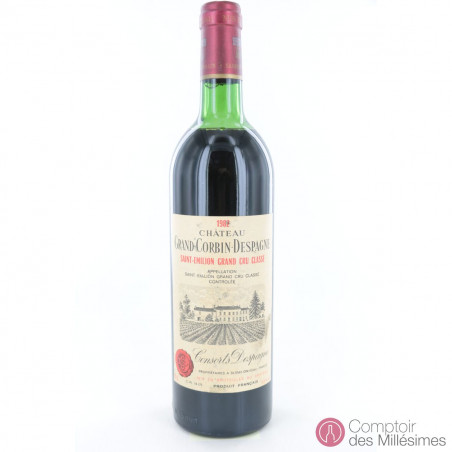 Château Grand Corbin Despagne 1982