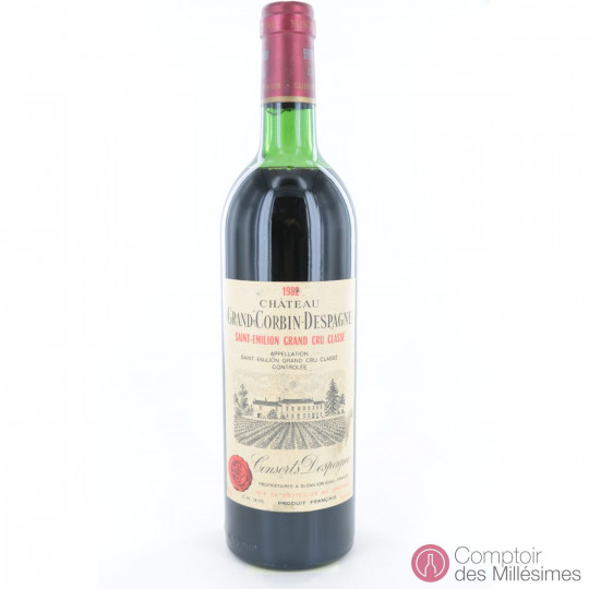Château Grand Corbin Despagne 1982 Château Grand Corbin Despagne 1982
