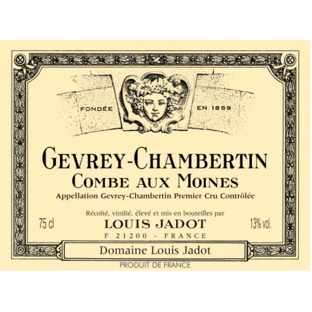 Gevrey-Chambertin 1er cru Combe aux Moines Louis jadot