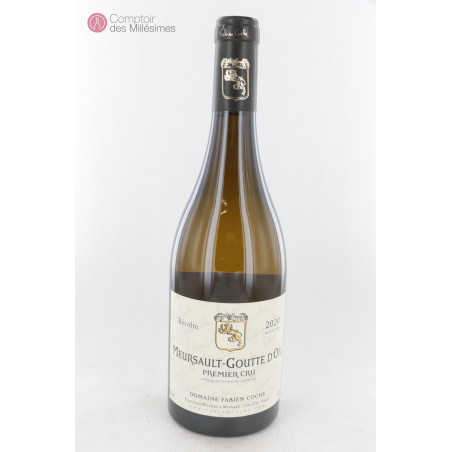 Meursault 1er Cru Goutte d'Or 2020  - Fabien Coche