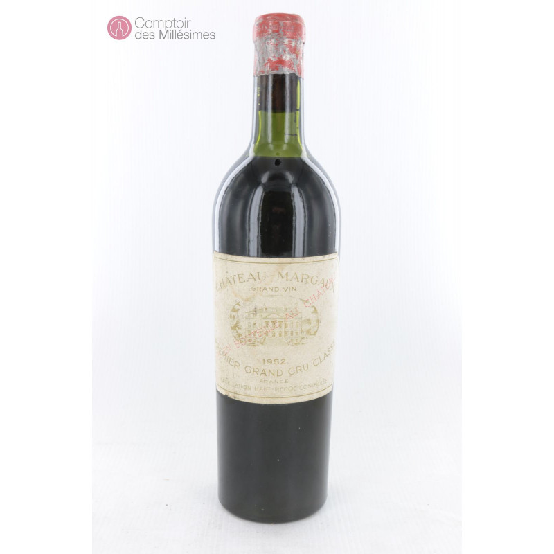 Château Margaux 1952 First Grand Cru Rated from Margaux Awards