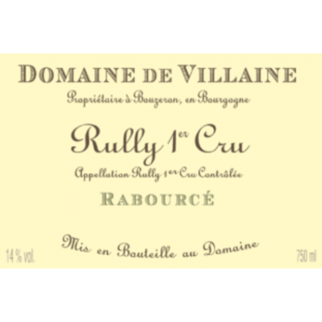 Rully 1er Cru Rabourcé 2019...