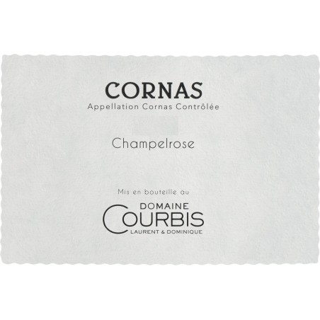 Cornas  Champelrose - Domaine Courbis