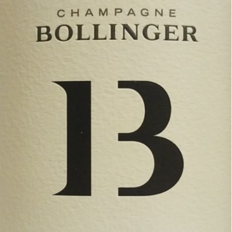 Cuvée B Champagne Bollinger