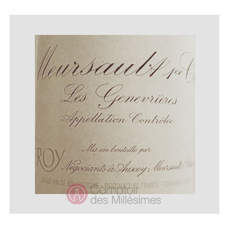 Meursault 1er Cru Les Genevrières 2018 - Leroy