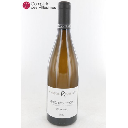 Mercurey 1er Cru Les Veleys blanc 2020 - François Raquillet