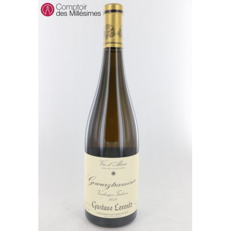 Gewurztraminer vendanges tardives 2018 - Gustave Lorentz