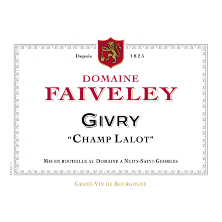 Givry  Champ Lalot - Faiveley