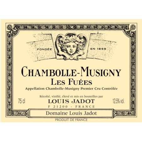 Chambolle Musigny 1er cru Les Fuées Louis jadot