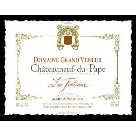Châteauneuf-du-Pape Blanc La Fontaine - Domaine Grand Veneur - Alain Jaume
