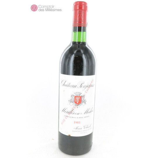 Château Poujeaux 1981 Château Poujeaux 1981