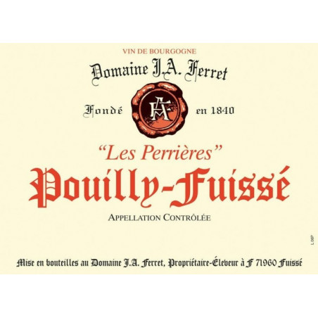 Pouilly Fuissé 1er Cru Les...