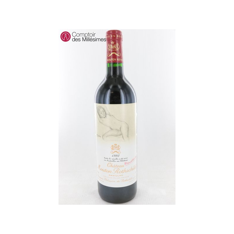 Château Mouton Rothschild 1993 - Pauillac wines in stock