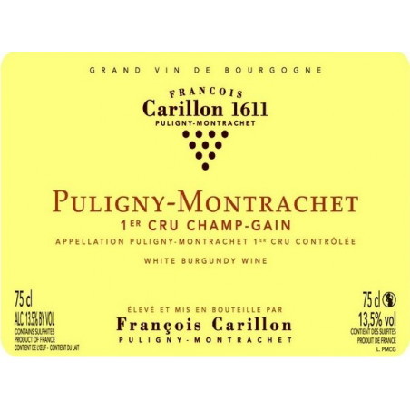 Puligny-Montrachet 1er Cru Champ-Gain   François Carillon