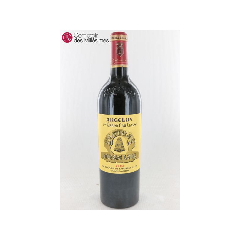 Château Angelus 2003 Saint-Emilion - Premier Grand Cru Rated A Price