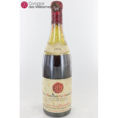 Vosne Romanée La Grande Rue Grand Cru Monopole 1978 - Domaine Lamarche