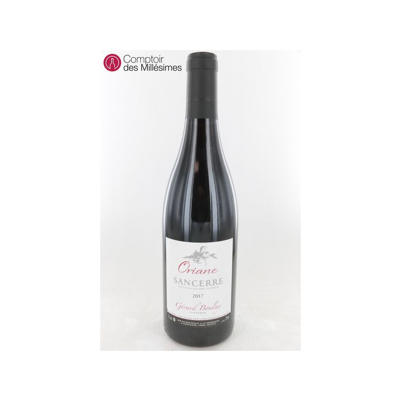 Sancerre Rouge 2017 Oriane Gérard Boulay au Meilleur Prix