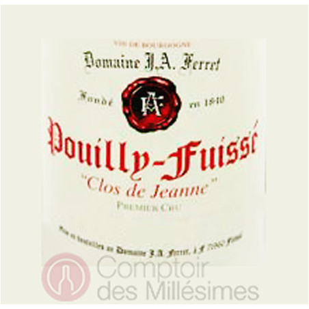 Pouilly Fuissé 1er Cru Clos de Jeanne