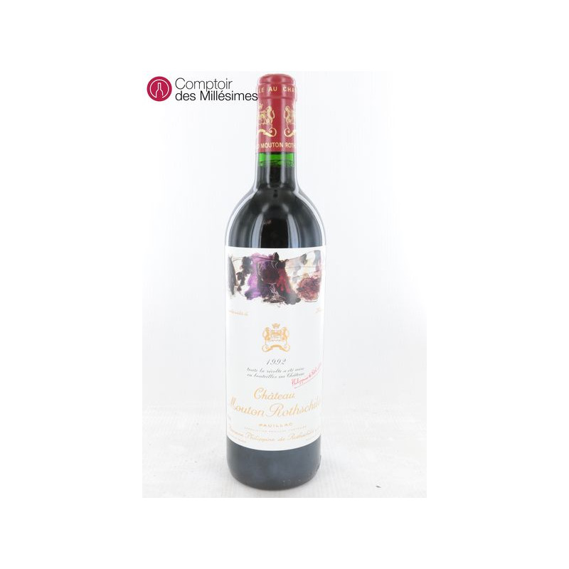 Château Mouton Rothschild 1992 1992 Château Mouton Rothschild - CellarTracker