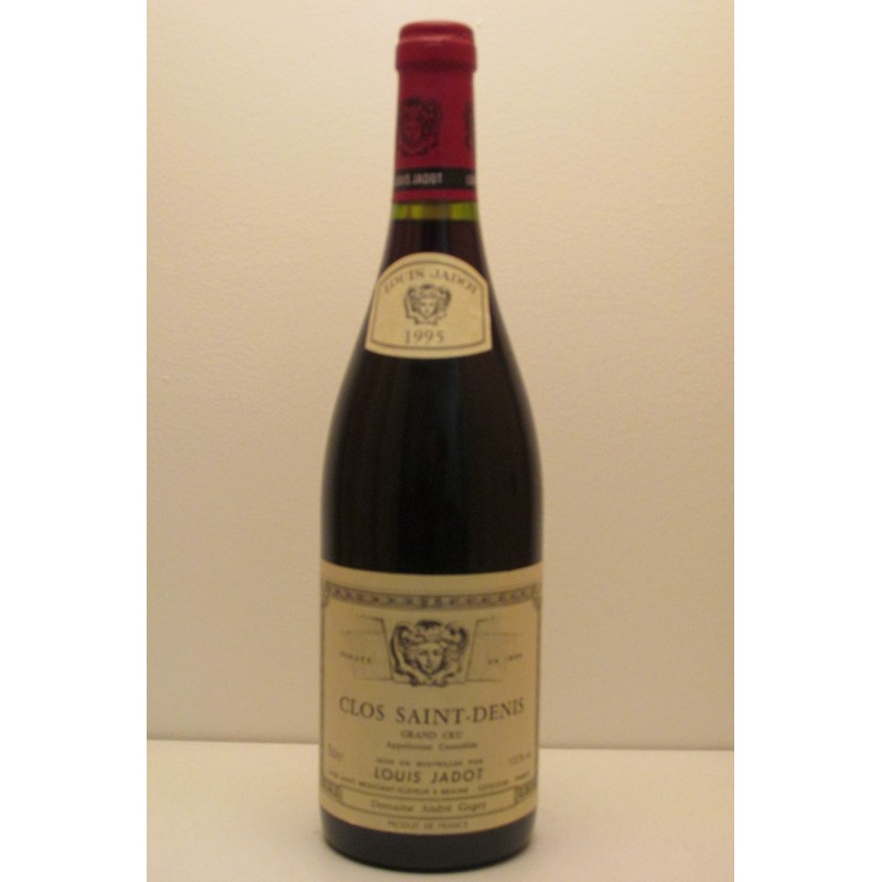 Clos saint denis grand cru 1995 - Prix