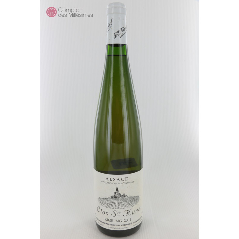 Clos Sainte Hune 2001 Trimbach Achat vin au meilleur prix