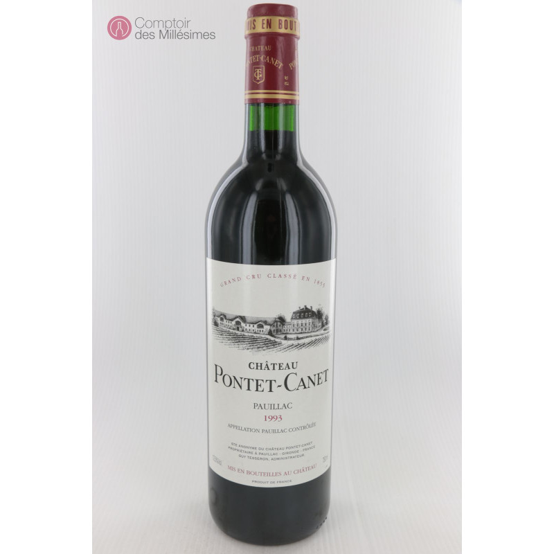 Pontet Château Pontet Canet 1993 Pauillac - Achat Vin au Meilleur Prix