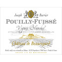 Pouilly Fuissé Château de Beauregard - Domaine Burrier Pouilly Fuissé Château de Beauregard - Domaine Burrier