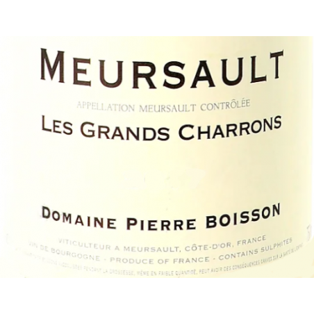 Meursault 2020 Les Grands...