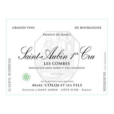 Saint Aubin 1er Cru Les Combes - Marc Colin and his Sons