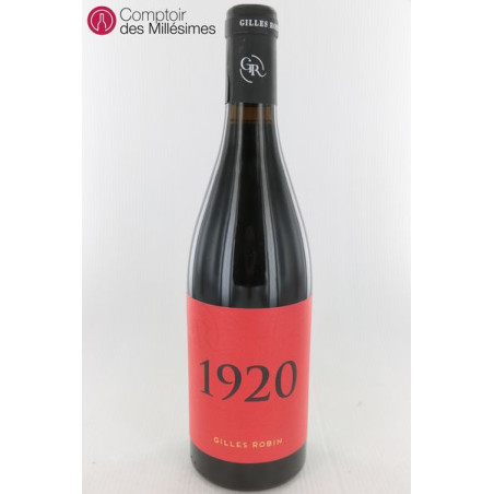 Hermitage vin - - Cuvée Robin Gilles 1920 Achat 2019 Crozes