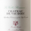 Châteauneuf du Pape blanc "Les Vieilles Roussanne - Château de Vaudieu Châteauneuf du Pape blanc "Les Vieilles Roussanne - Château de Vaudieu