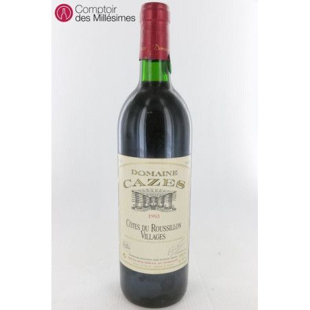 Côte du Roussillon Village EGO 1993 - Domaine CAZES