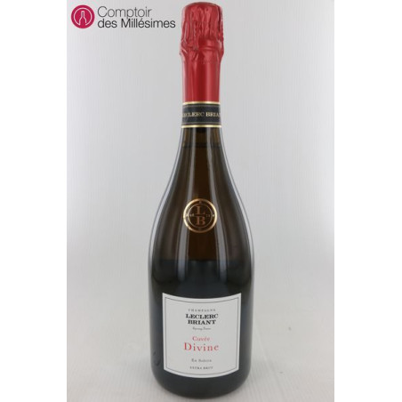 Cuvée Divine Extra-Brut en Solera - Champagne Leclerc Briant bouteille en stock
