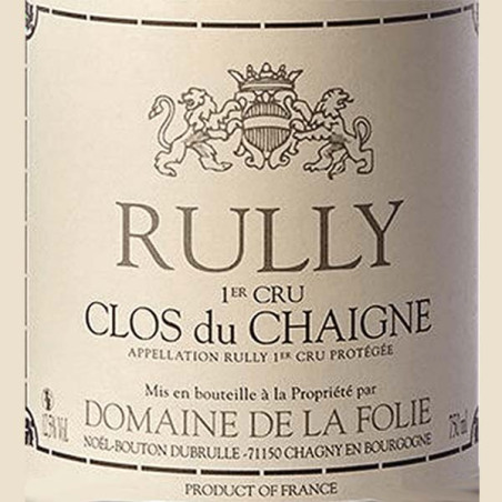 Rully Blanc 1er Cru Clos du...