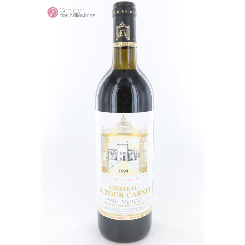 Château La Tour Carnet 1994, Achat vin Haut-Médoc