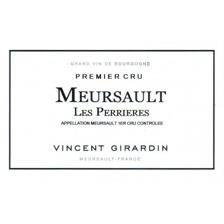 Meursault 1er Cru Les Perrières 2018 - Vincent Girardin